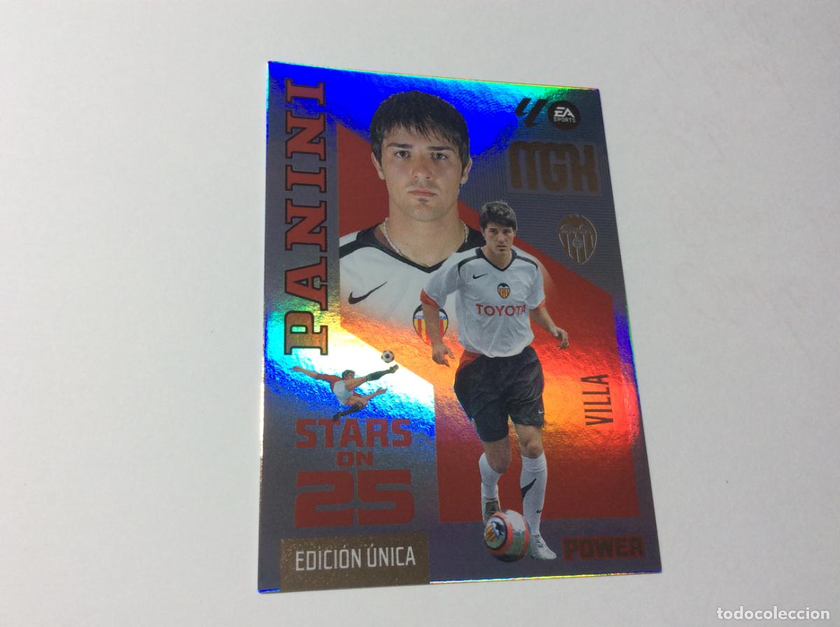 Cromos de f&uacute;tbol: 435 VILLA VALENCIA STARS ON 25 2026 2027 26 27 MGK Panini