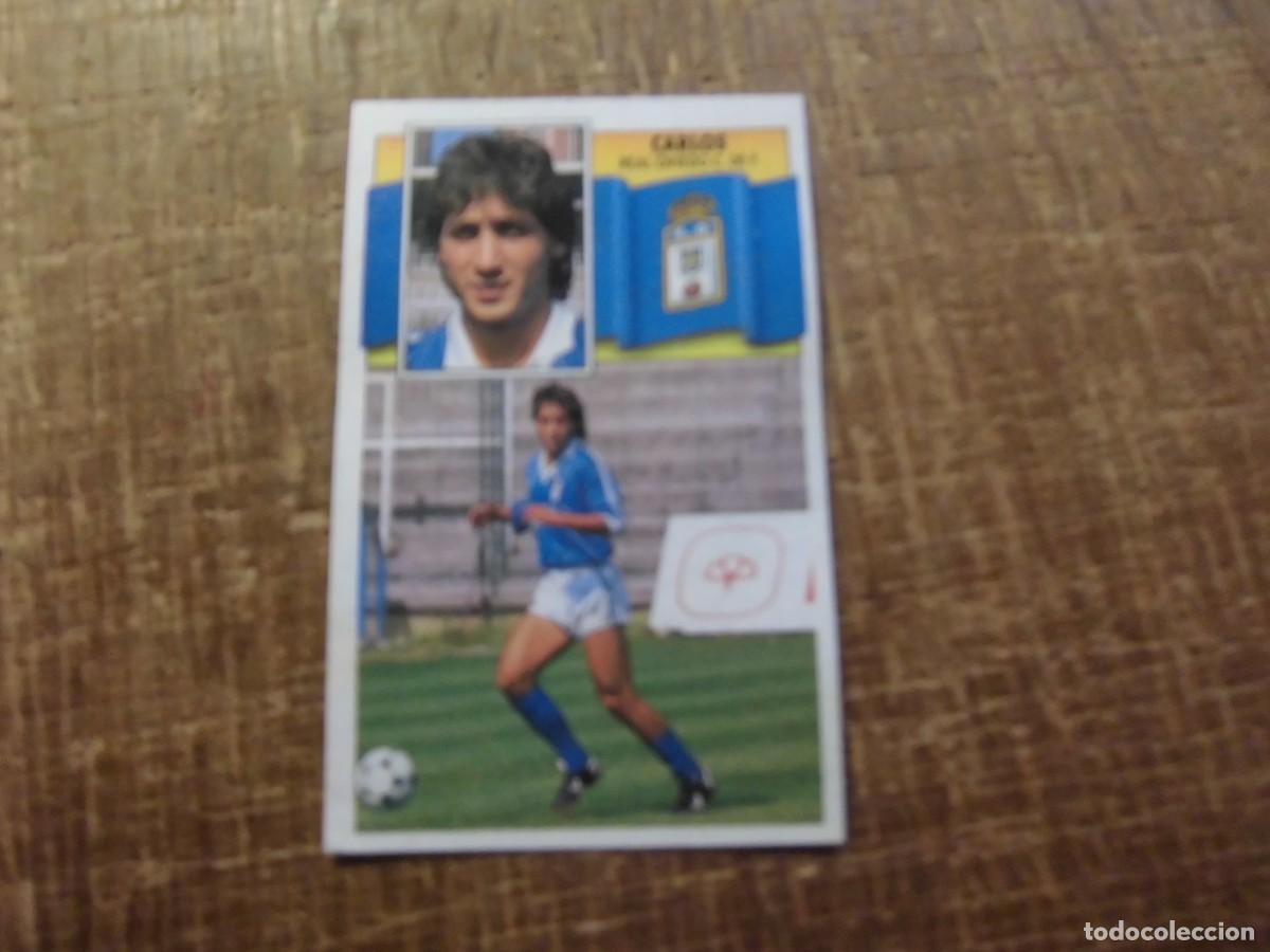 Cromos de f&uacute;tbol: CARLOS REAL OVIEDO LIGA 90-91 EDICIONES ESTE CROMO RECUPERADO