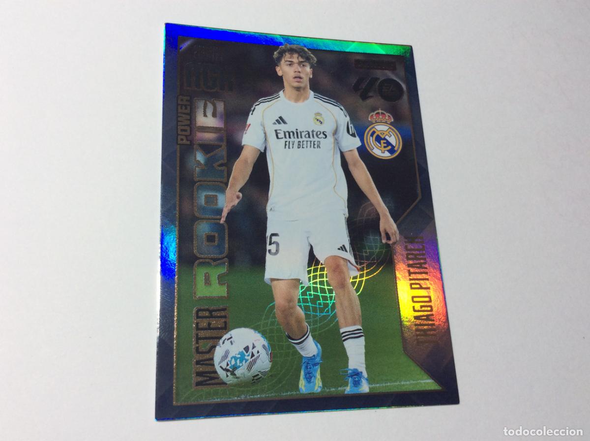 Football Stickers: 419 THIAGO PITARCH REAL MADRID MASTER ROOKIE 2026 2027 26 27 MGK Panini