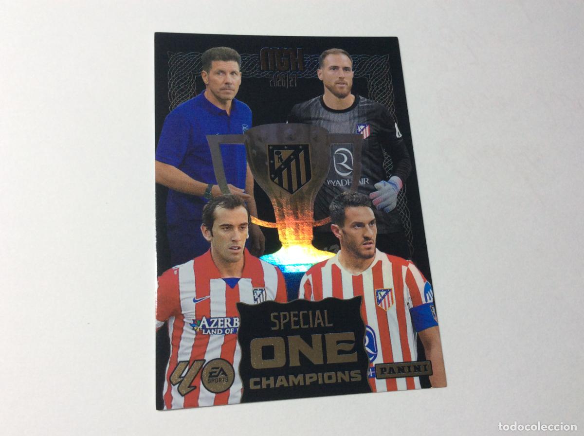 Cartes &agrave; collectionner de Football: ATLETICO MADRID SPECIAL ONE CHAMPIONS 2026 2027 26 27 MGK Panini