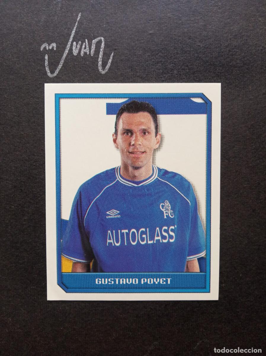 Cartes &agrave; collectionner de Football: N&ordm; 93 POYET CHELSEA URUGUAY REAL ZARAGOZA ⚽ MERLIN &reg; PREMIER LEAGUE 1999 2000 99 00 SIN PEGAR