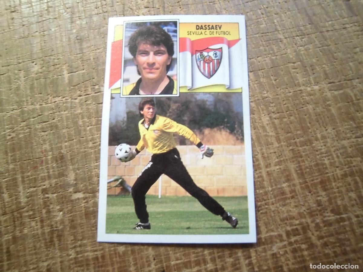 Cromos de f&uacute;tbol: DASSAEV SEVILLA C.F. LIGA 90-91 EDICIONES ESTE CROMO RECUPERADO