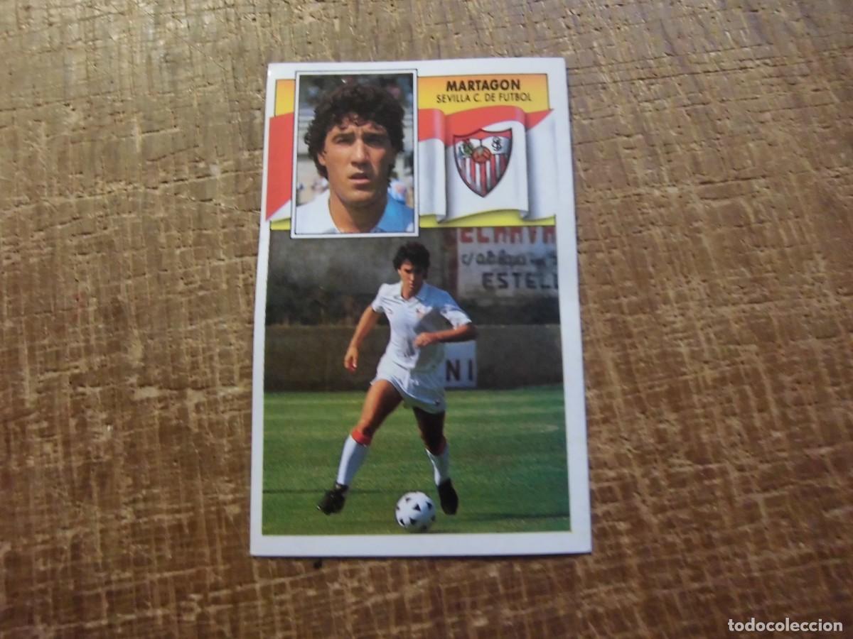 Cromos de f&uacute;tbol: MARTAG&Oacute;N SEVILLA C.F. LIGA 90-91 EDICIONES ESTE CROMO RECUPERADO