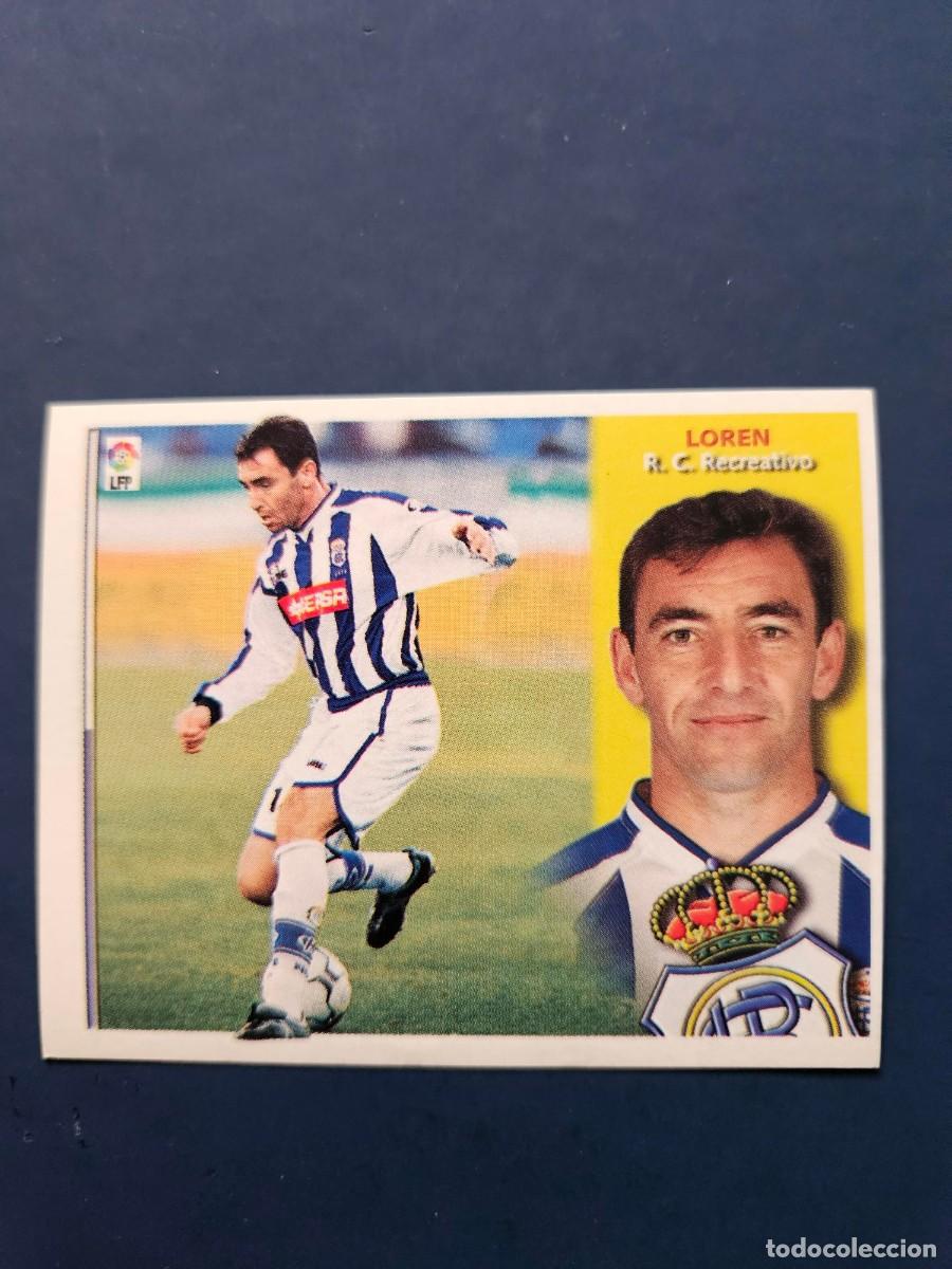 Cromos de f&uacute;tbol: LOREN RECREATIVO LIGA ESTE 02 03 2002 2003 SIN PEGAR NUNCA PEGADO