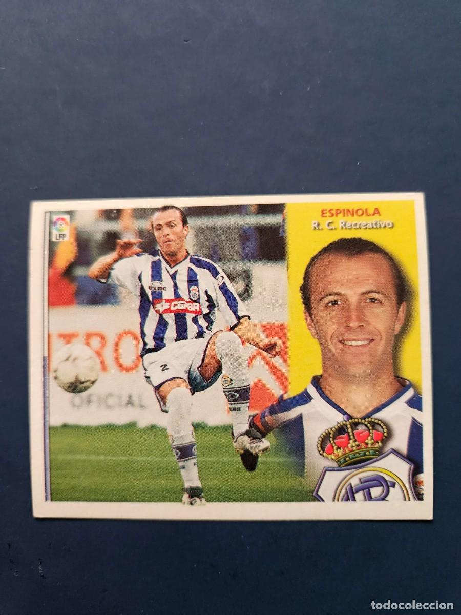 Cromos de f&uacute;tbol: ESPINOLA RECREATIVO LIGA ESTE 02 03 2002 2003 SIN PEGAR NUNCA PEGADO