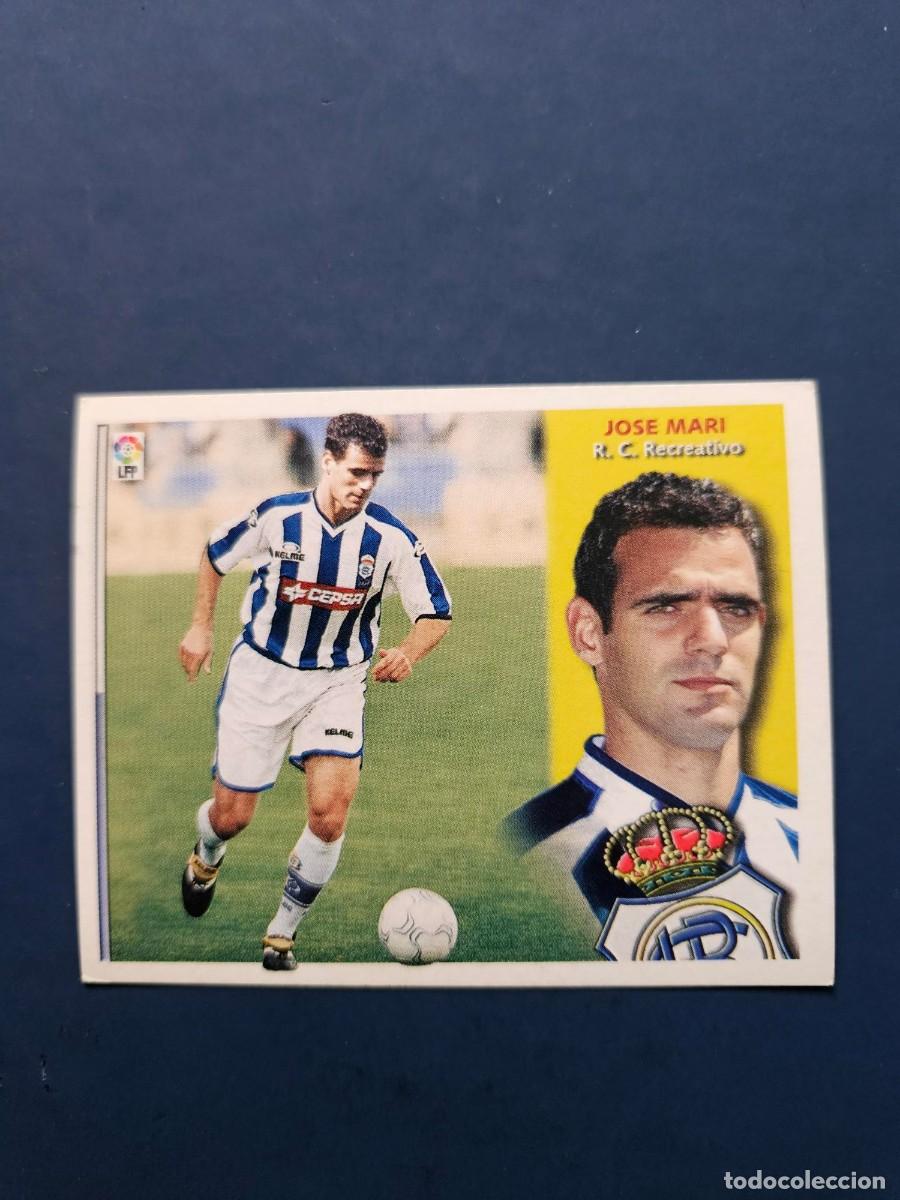 Cromos de f&uacute;tbol: JOSE MARI RECREATIVO LIGA ESTE 02 03 2002 2003 SIN PEGAR NUNCA PEGADO