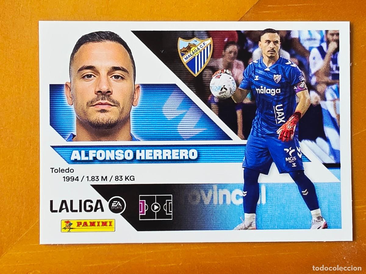 Cromos de Futebol: 3 Alfonso Herrero, M&aacute;laga CF, Panini Ediciones Liga Este 2026 2027 26 27 sin pegar