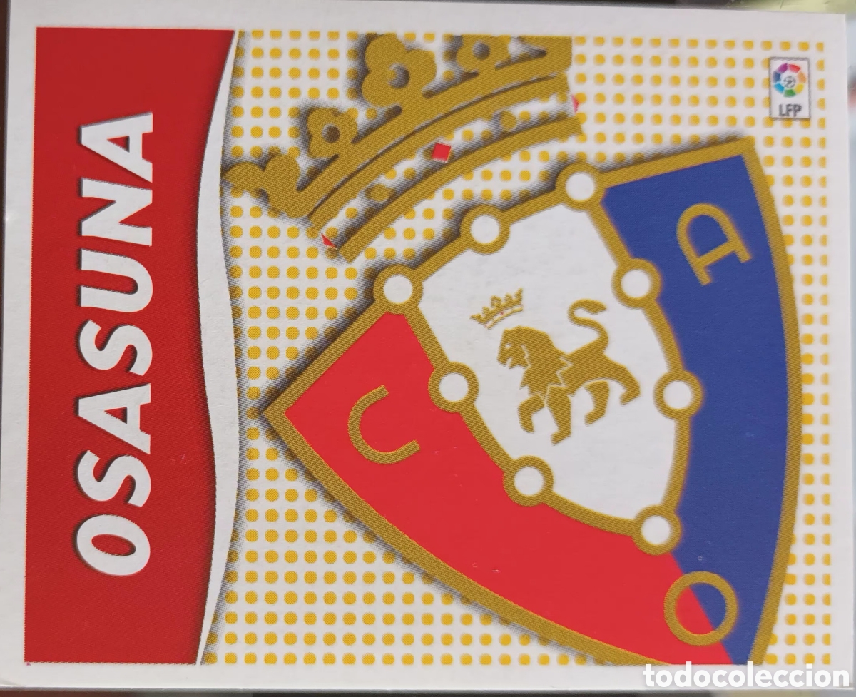 Cromos de Futebol: CROMO ESCUDO CLUB ATL&Eacute;TICO OSASUNA