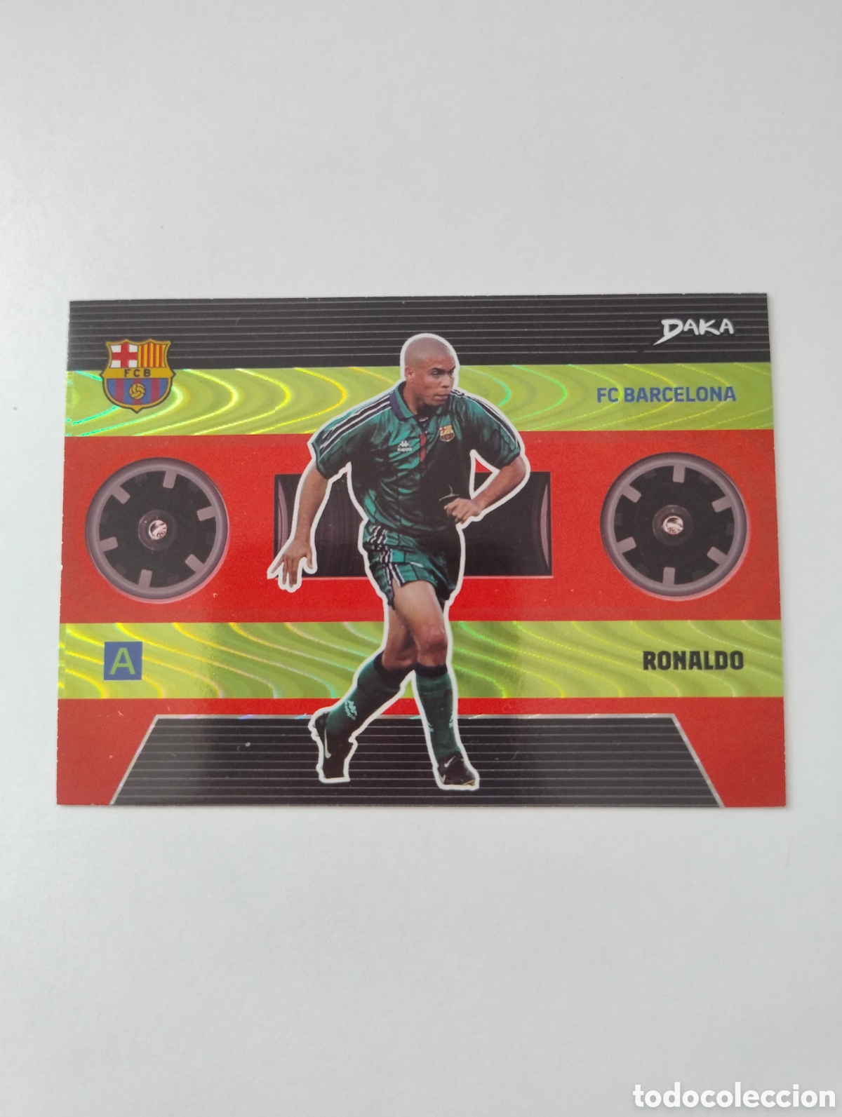 Fu&szlig;ball-Sticker: EB 12 - Ronaldo - Barcelona - Daka 2025 - 2026 Paralela Numerada 8 / 199