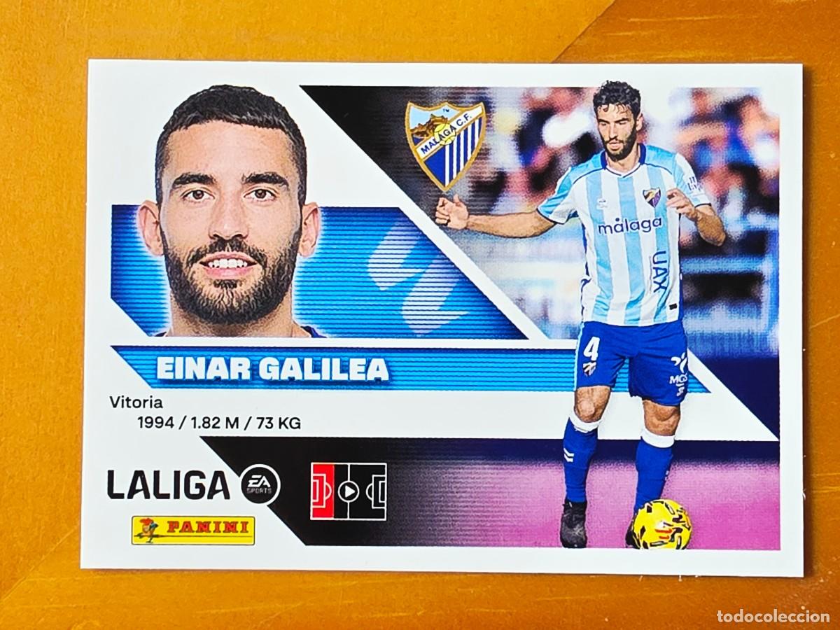 Fu&szlig;ball-Sticker: 8 Einar Galilea, M&aacute;laga CF, Panini Ediciones Liga Este 2026 2027 26 27 sin pegar