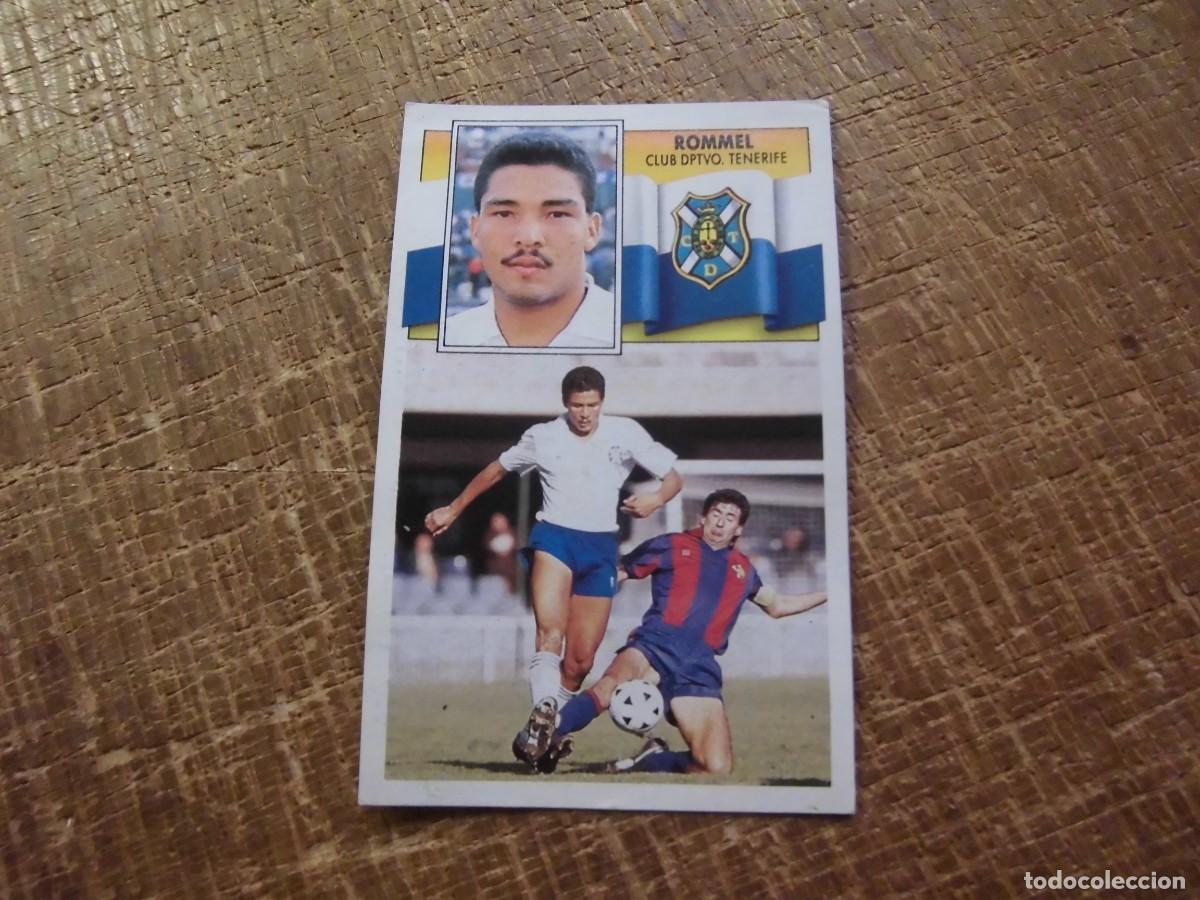 Fu&szlig;ball-Sticker: ROMMEL TENERIFE LIGA 90-91 EDICIONES ESTE CROMO RECUPERADO