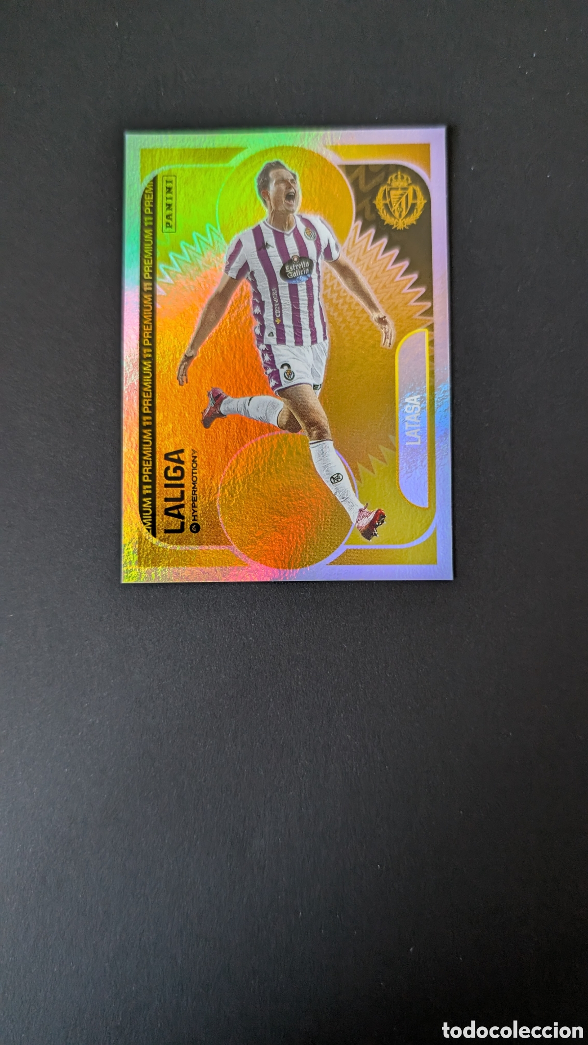 Fu&szlig;ball-Sticker: LATASA VALLDOLID PREMIUM HYPERMOTION 2 SEGUNDA DIVISION LIGA 2025/2026 25 26 NUNCA PEGADO