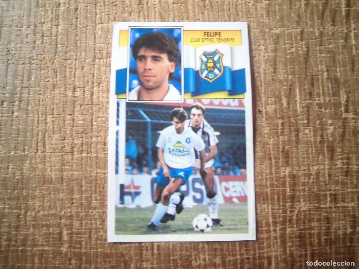 Figurine di Calcio: FELIPE TENERIFE LIGA 90-91 EDICIONES ESTE CROMO RECUPERADO