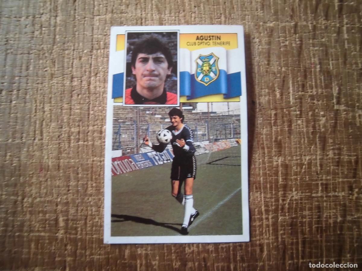 Figurine di Calcio: AGUST&Iacute;N TENERIFE LIGA 90-91 EDICIONES ESTE CROMO RECUPERADO