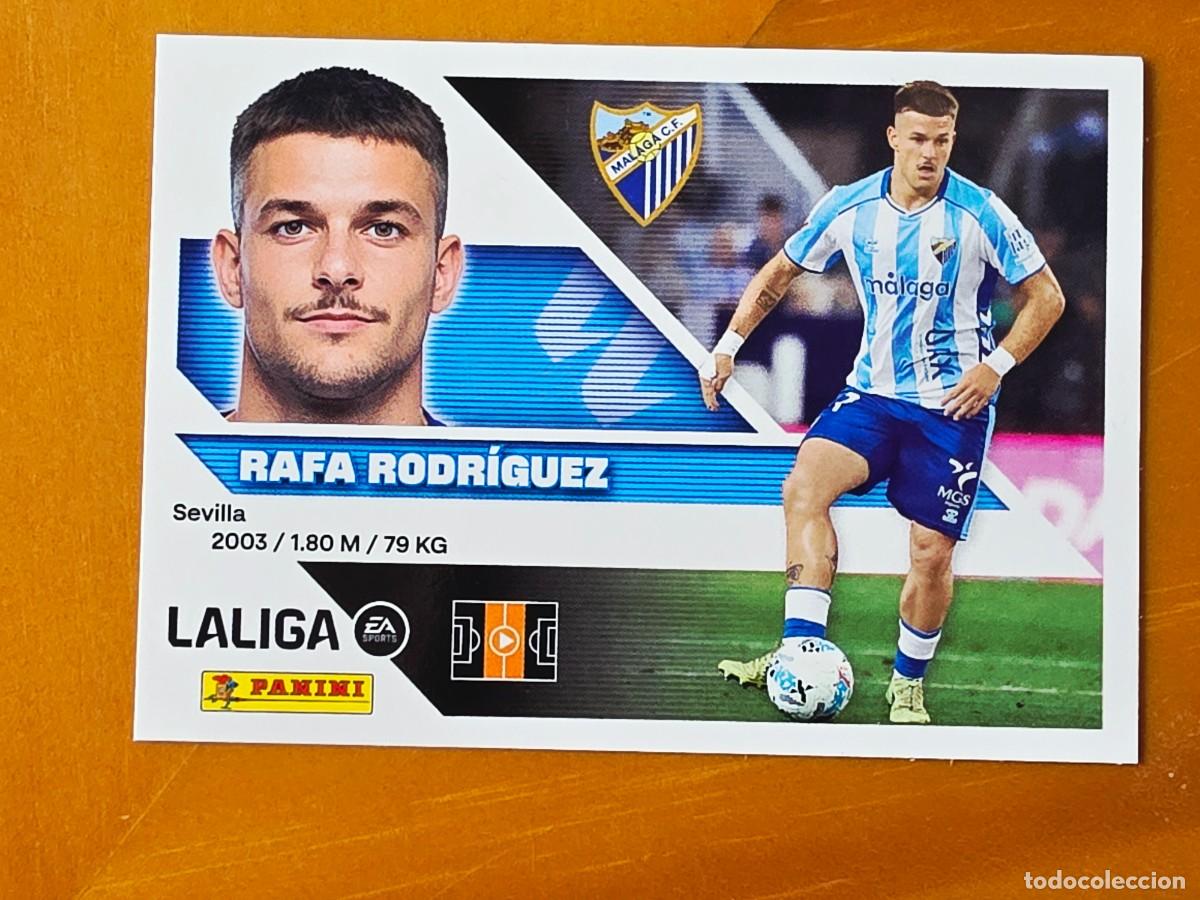 Figurine di Calcio: 13A Rafa Rodr&iacute;guez, M&aacute;laga CF, Panini Ediciones Liga Este 2026 2027 26 27 sin pegar