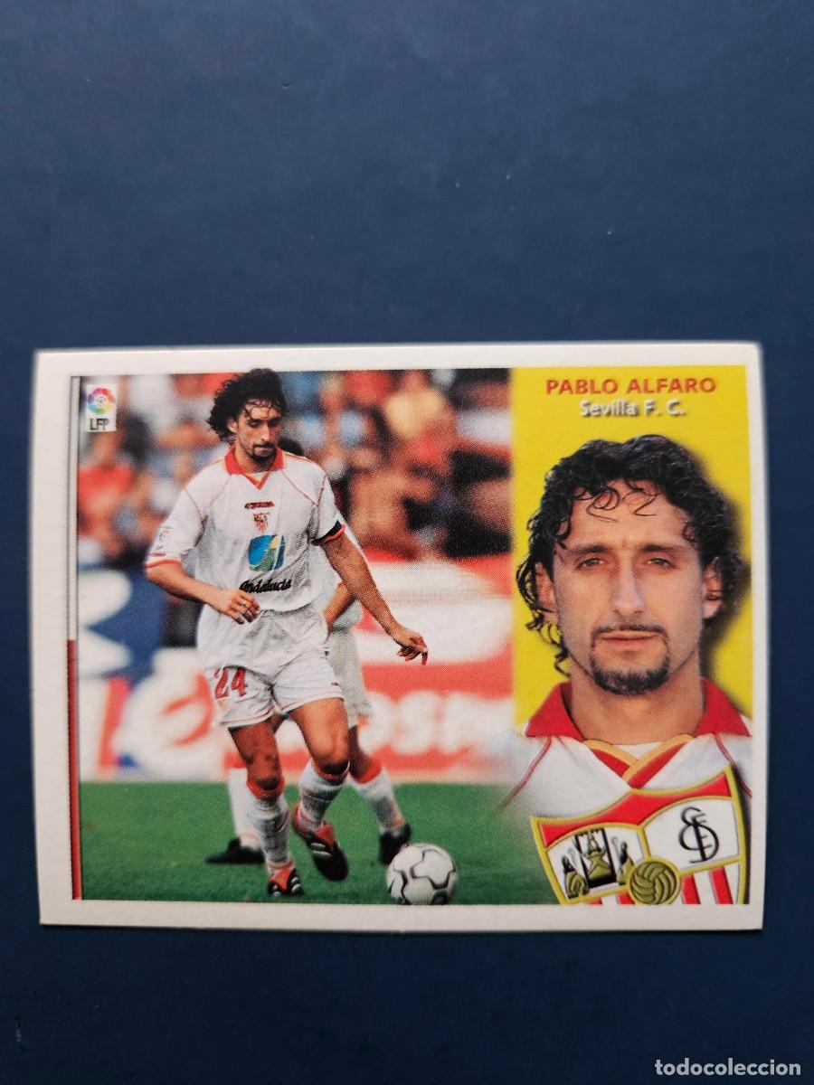 Football Stickers: PABLO ALFARO SEVILLA LIGA ESTE 02 03 2002 2003 SIN PEGAR NUNCA PEGADO
