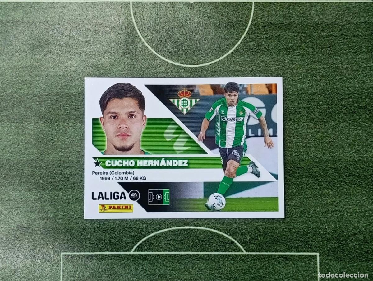 Cromos de f&uacute;tbol: LIGA ESTE 2026 2027 CUCHO HERNANDEZ N&ordm;19 REAL BETIS