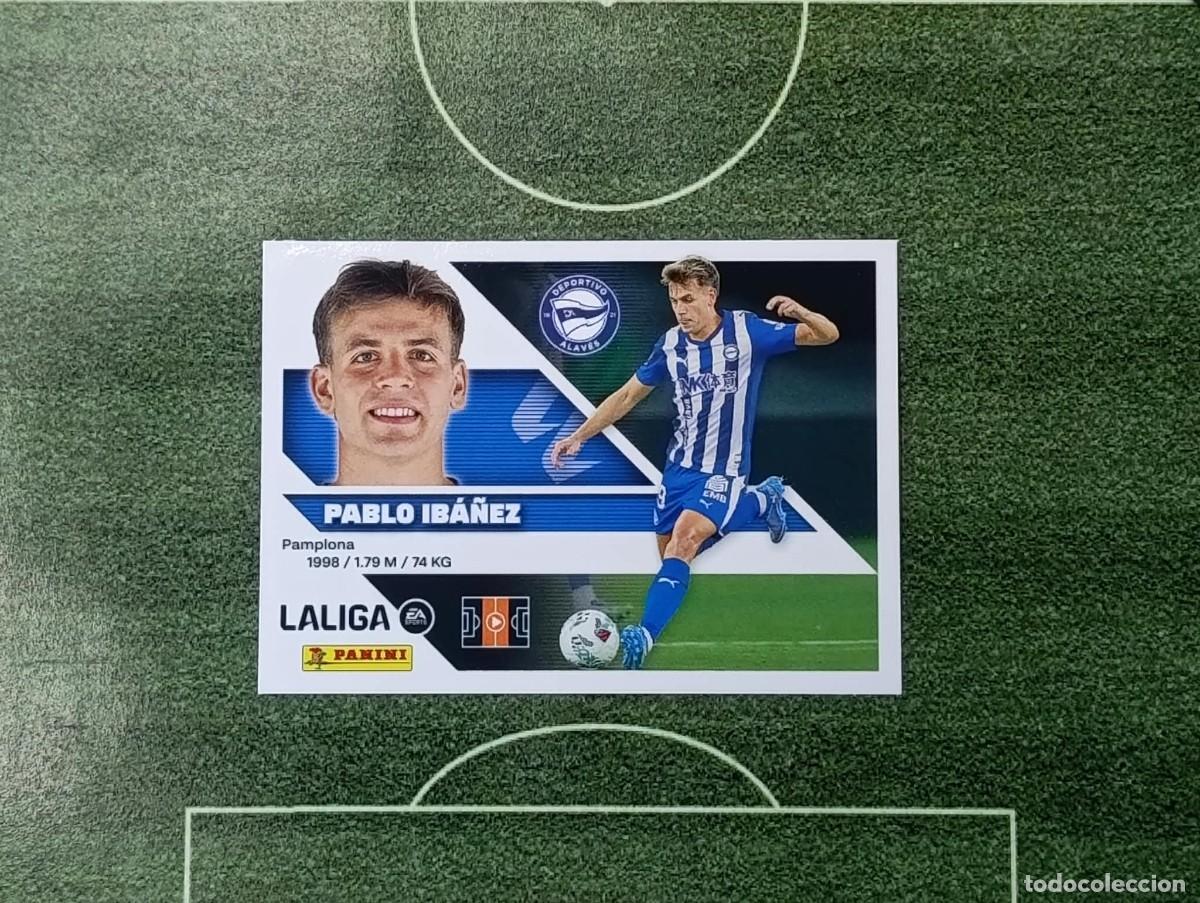 Cromos de f&uacute;tbol: LIGA ESTE 2026 2027 PABLO IBA&Ntilde;EZ N&ordm;15 ALAVES