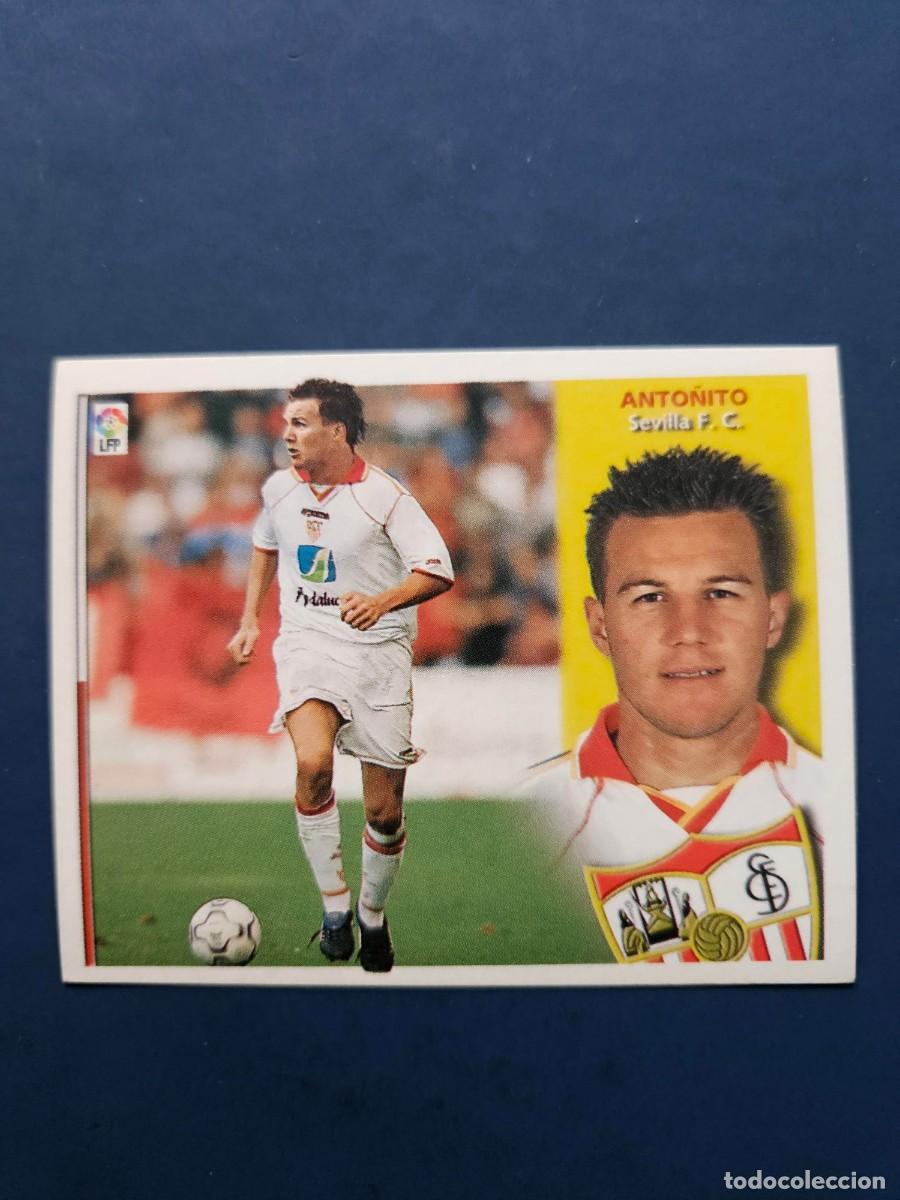 Cromos de f&uacute;tbol: ANTO&Ntilde;ITO SEVILLA LIGA ESTE 02 03 2002 2003 SIN PEGAR NUNCA PEGADO