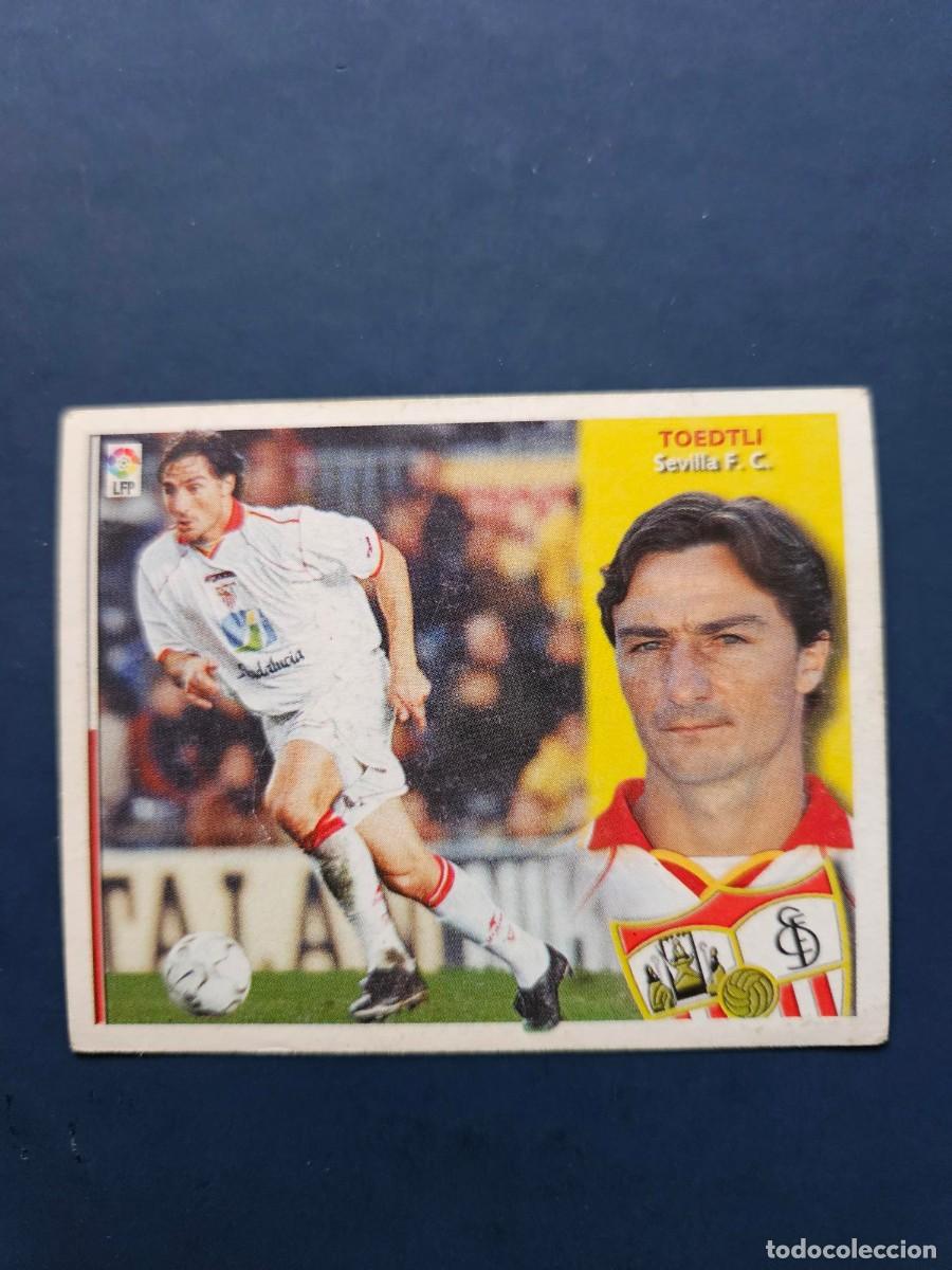 Cromos de f&uacute;tbol: *TOEDTLI SEVILLA LIGA ESTE 02 03 2002 2003 SIN PEGAR NUNCA PEGADO SOBADO