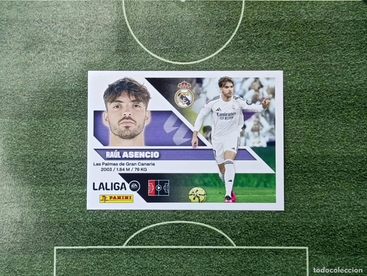 Cromos de f&uacute;tbol: LIGA ESTE 2026 2027 RAUL ASENCIO N&ordm;7 REAL MADRID