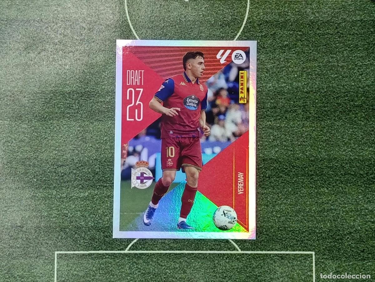 Cromos de Futebol: LIGA ESTE 2026 2027 YEREMAY DRAFT N&ordm;23 RC DEPORTIVO A CORU&Ntilde;A
