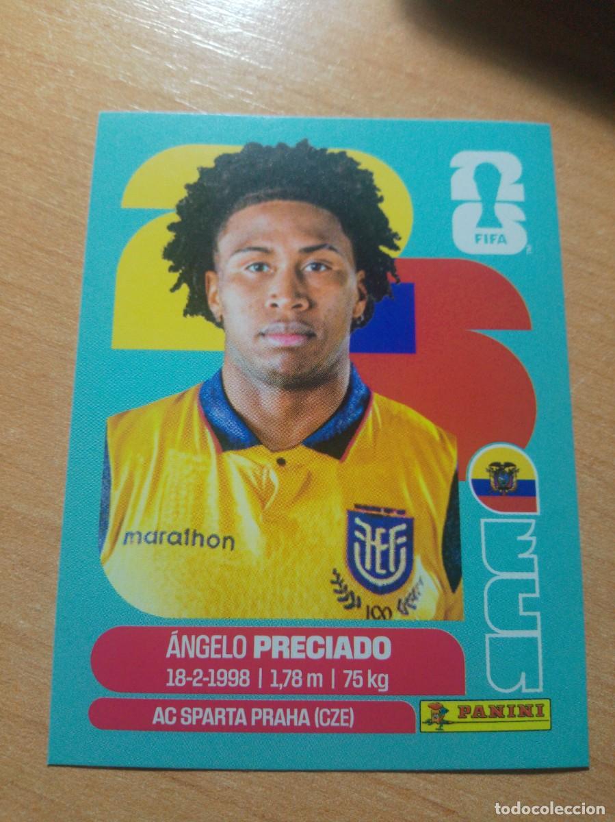Fu&szlig;ball-Sticker: ECU 7 PRECIADO ECUADOR MUNDIAL FIFA WORLD CUP 2026 26 PANINI STICKERS NUEVO
