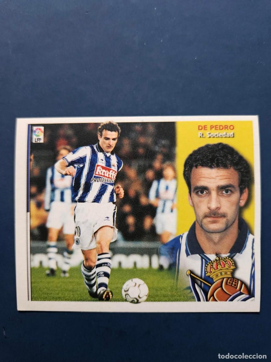 Fu&szlig;ball-Sticker: DE PEDRO REAL SOCIEDAD LIGA ESTE 02 03 2002 2003 SIN PEGAR NUNCA PEGADO