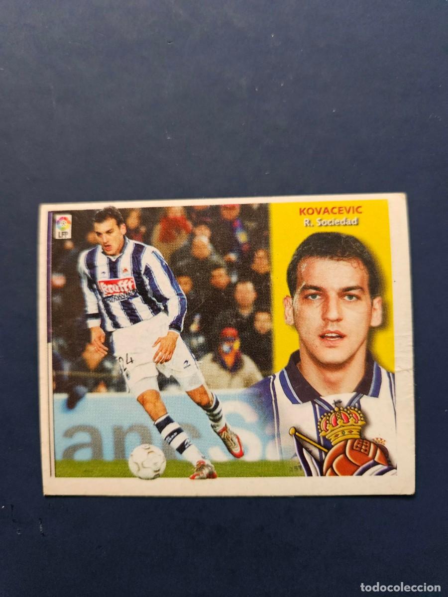 Fu&szlig;ball-Sticker: KOVACEVIC REAL SOCIEDAD LIGA ESTE 02 03 2002 2003 SIN PEGAR NUNCA PEGADO