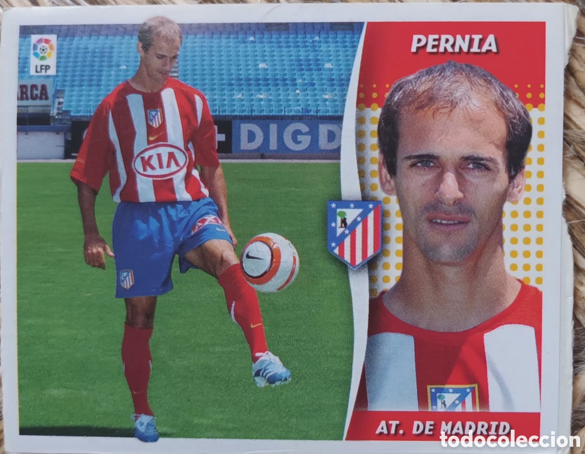 Fu&szlig;ball-Sticker: CROMO DE PEENIA. C. ATL&Eacute;TICO DE MADRID