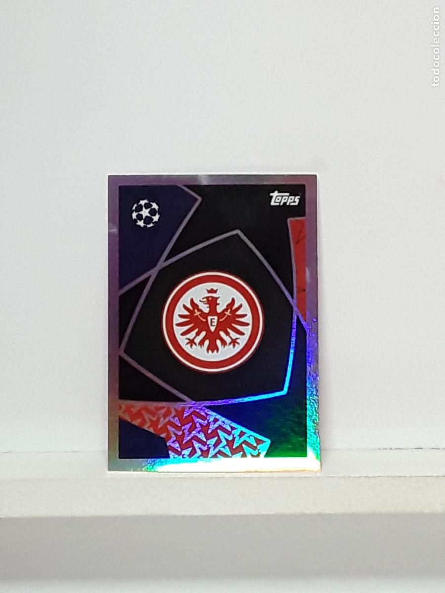 Cromos de f&uacute;tbol: CHAMPIONS STICKER 2025 2026 25 26 ALBUM TOPPS LEAGUE N 168 EINTRACHT FRANKFURT ESCUDO LOGO