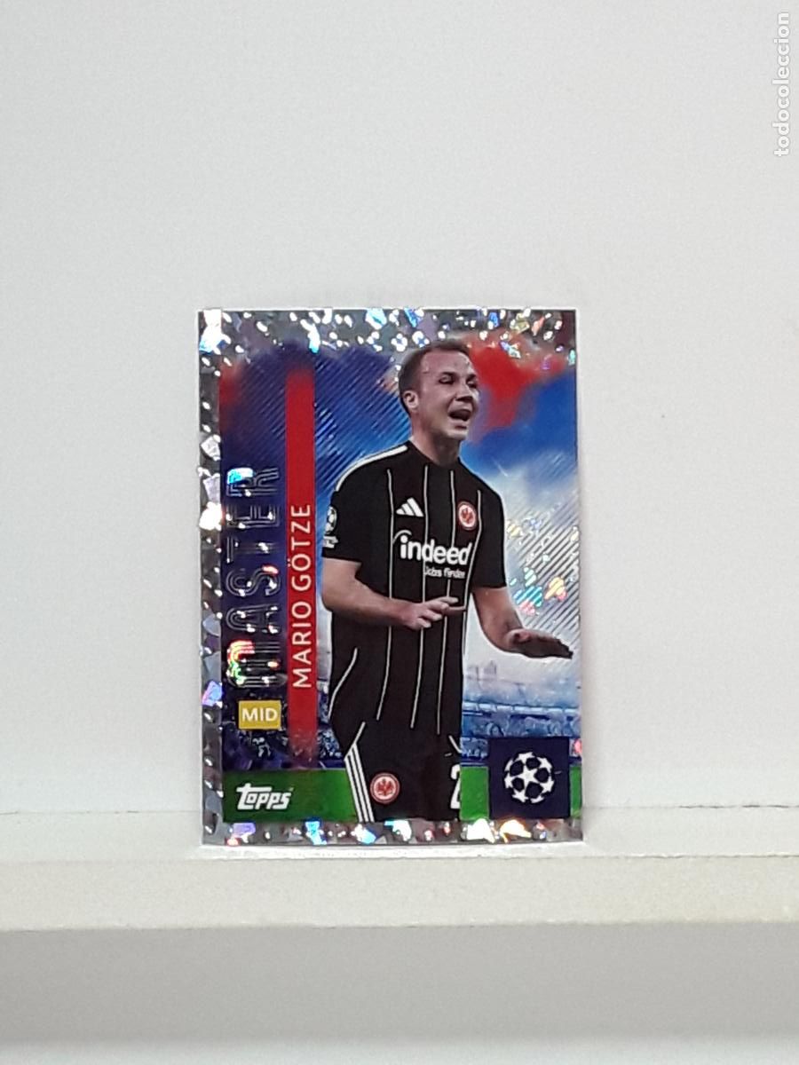 Cromos de f&uacute;tbol: CHAMPIONS STICKER 2025 2026 25 26 ALBUM TOPPS LEAGUE N 174 EINTRACHT FRANKFURT MARIO GOTZE