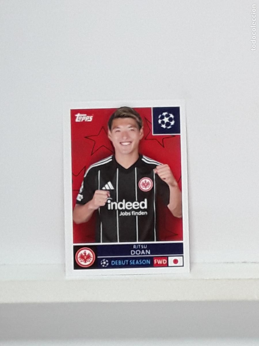 Cromos de f&uacute;tbol: CHAMPIONS STICKER 2025 2026 25 26 ALBUM TOPPS LEAGUE N 179 EINTRACHT FRANKFURT RITSU DOAN
