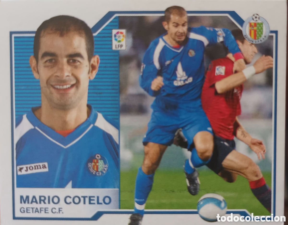 Cromos de f&uacute;tbol: CROMO MARIO COTELO. GETAFE CF