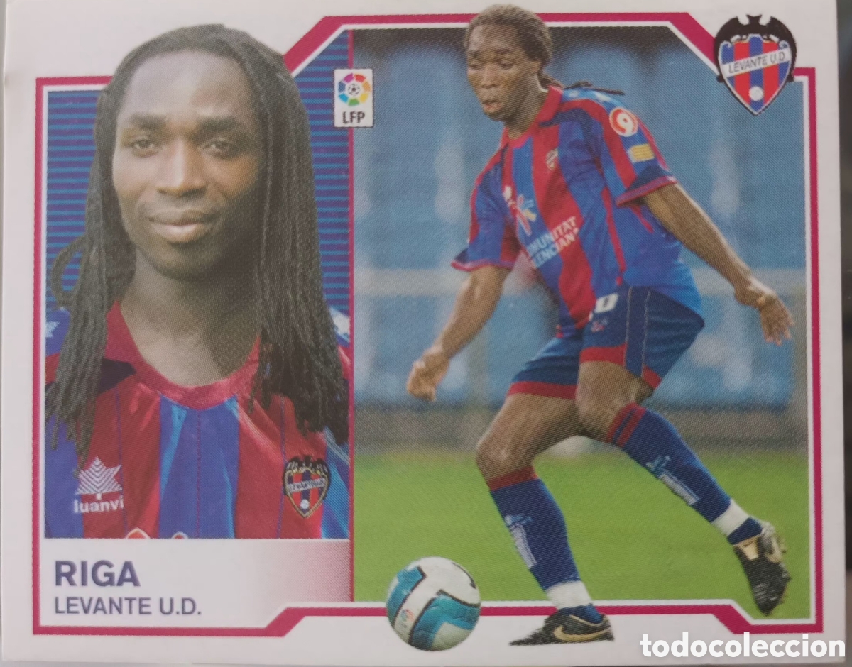 Cromos de f&uacute;tbol: CROMO DE RIGA. LEVANTE UD