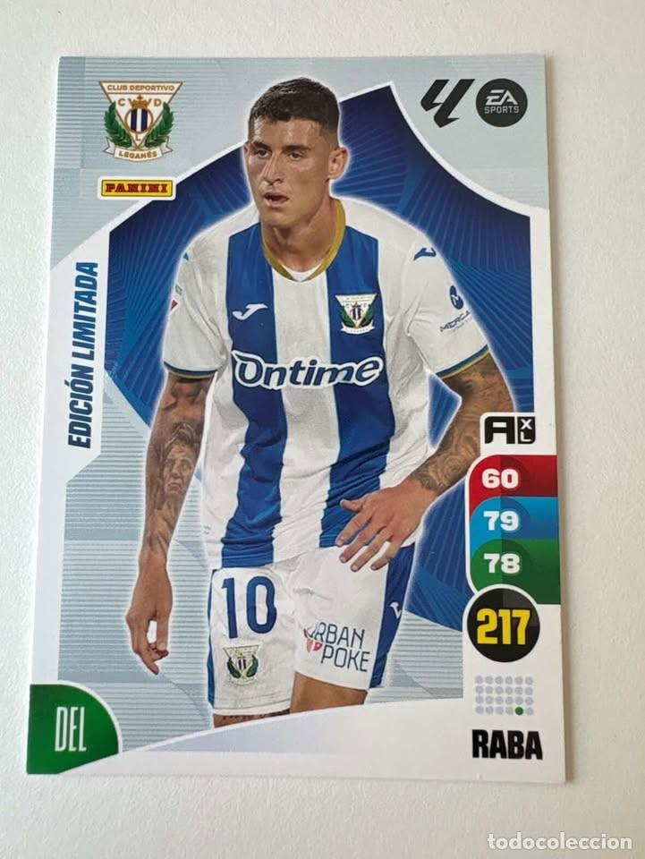 Cromos de f&uacute;tbol: Raba Legan&eacute;s Las Moment Edici&oacute;n Limitada Adrenalyn 2024-25