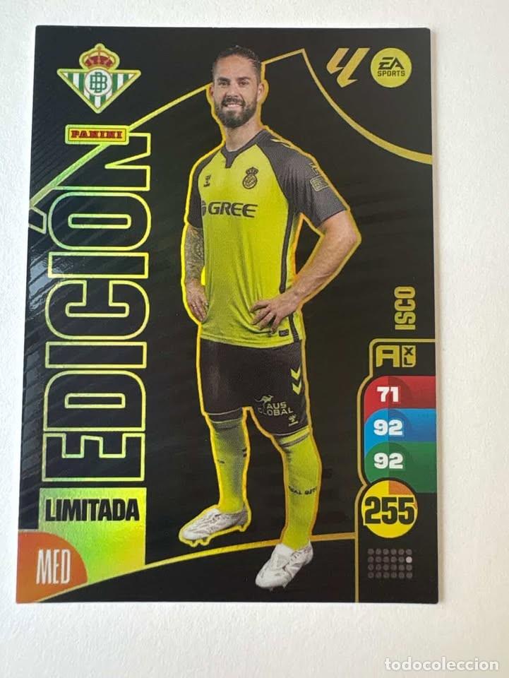 Fu&szlig;ball-Sticker: Isco Betis Edici&oacute;n Limitada Adrenalyn 2024-25