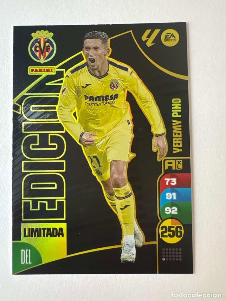 Fu&szlig;ball-Sticker: Yeremy Pino Villarreal Edici&oacute;n Limitada Adrenalyn 2024-25