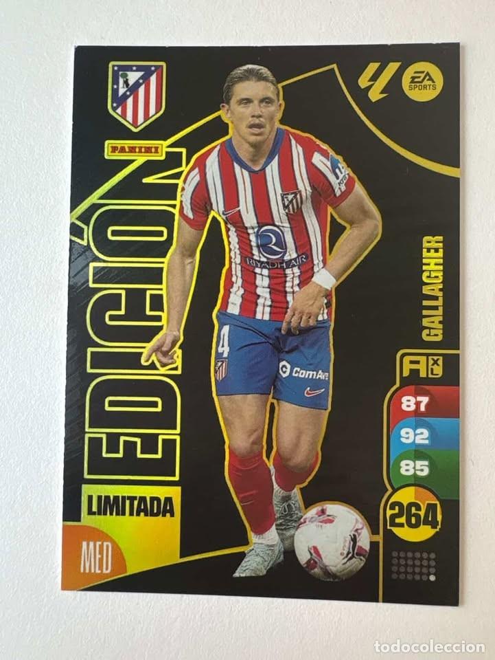Cromos de f&uacute;tbol: Gallagher Atl&eacute;tico de Madrid Edici&oacute;n Limitada Adrenalyn 2024-25