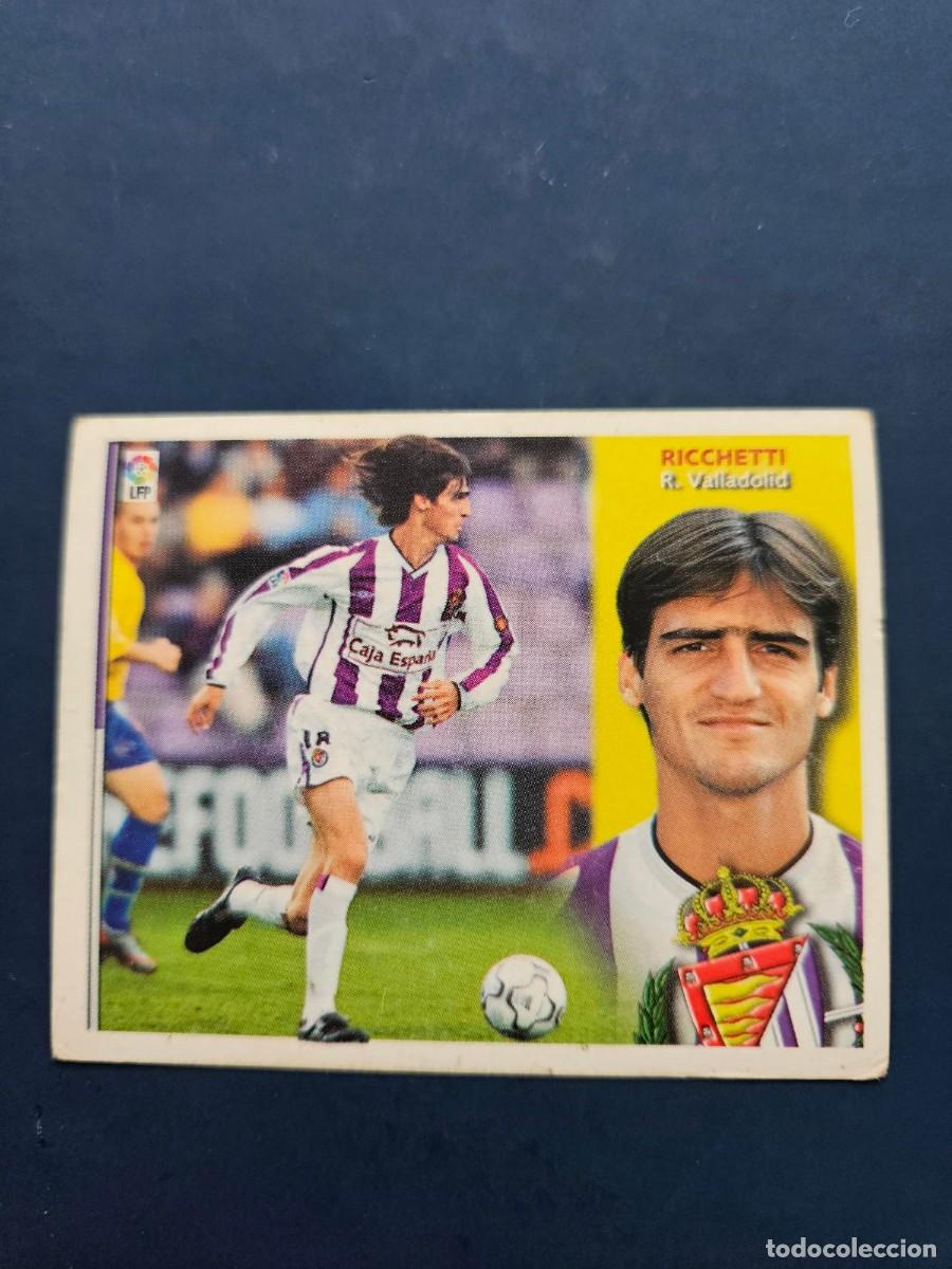 Cromos de f&uacute;tbol: RICCHETTI VALLADOLID LIGA ESTE 02 03 2002 2003 SIN PEGAR NUNCA PEGADO