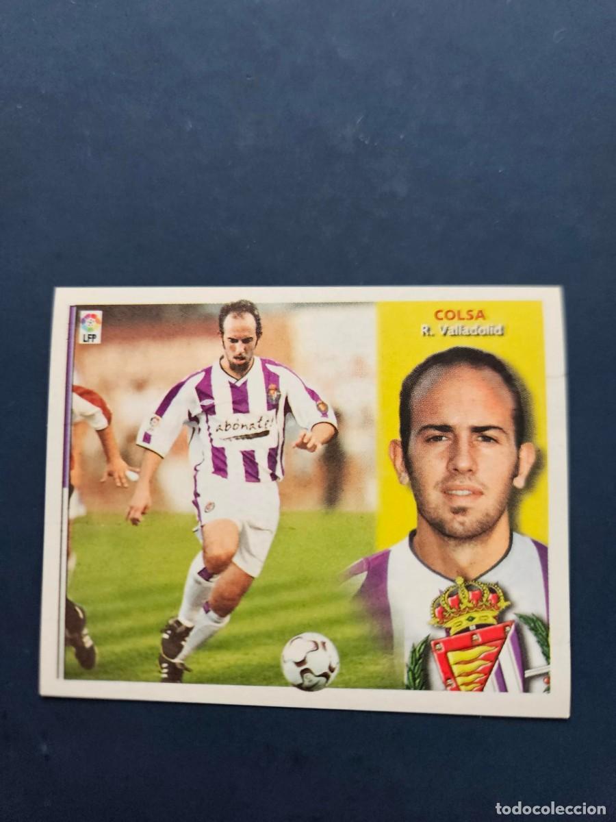 Cromos de f&uacute;tbol: COLSA VALLADOLID COLOCA LIGA ESTE 02 03 2002 2003 SIN PEGAR NUNCA PEGADO
