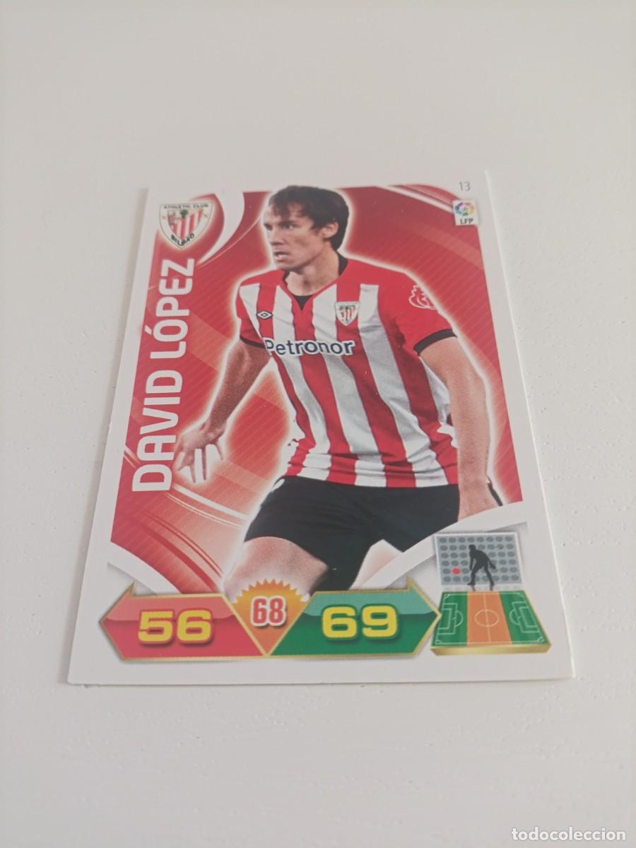 Cromos de f&uacute;tbol: Adrenalyn 2011/12 David L&oacute;pez Athletic
