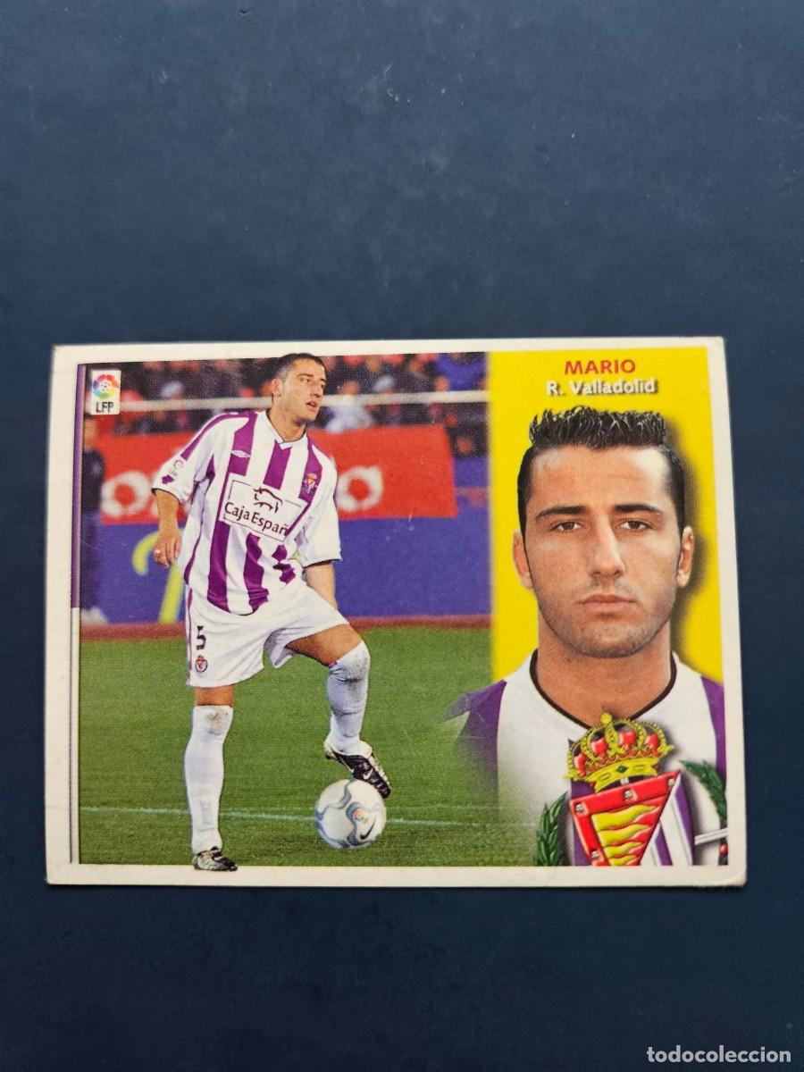 Cromos de f&uacute;tbol: MARIO VALLADOLID LIGA ESTE 02 03 2002 2003 SIN PEGAR NUNCA PEGADO