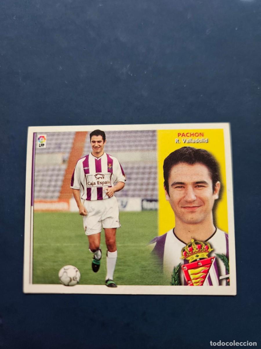 Cromos de f&uacute;tbol: PACHON VALLADOLID LIGA ESTE 02 03 2002 2003 SIN PEGAR NUNCA PEGADO