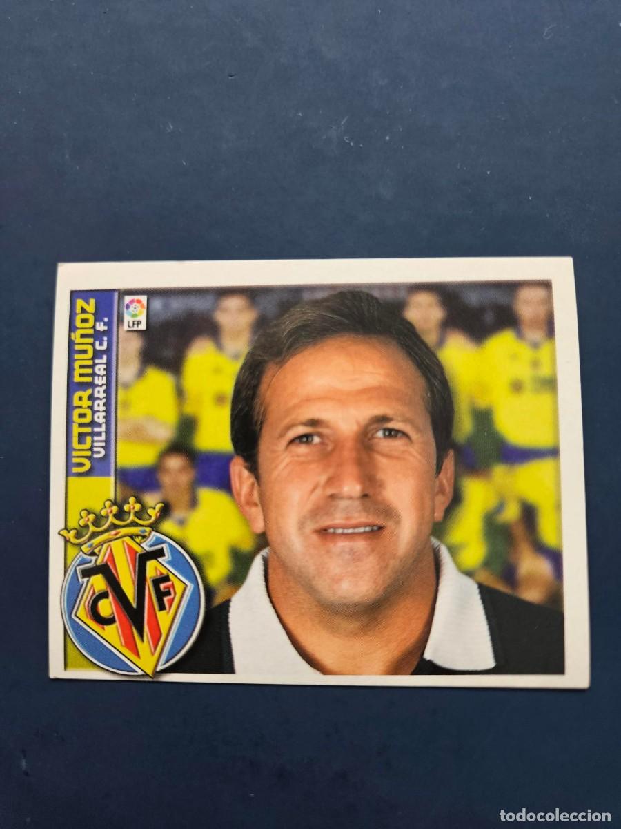 Cromos de f&uacute;tbol: VICTOR MU&Ntilde;OZ VILLARREAL LIGA ESTE 02 03 2002 2003 SIN PEGAR NUNCA PEGADO