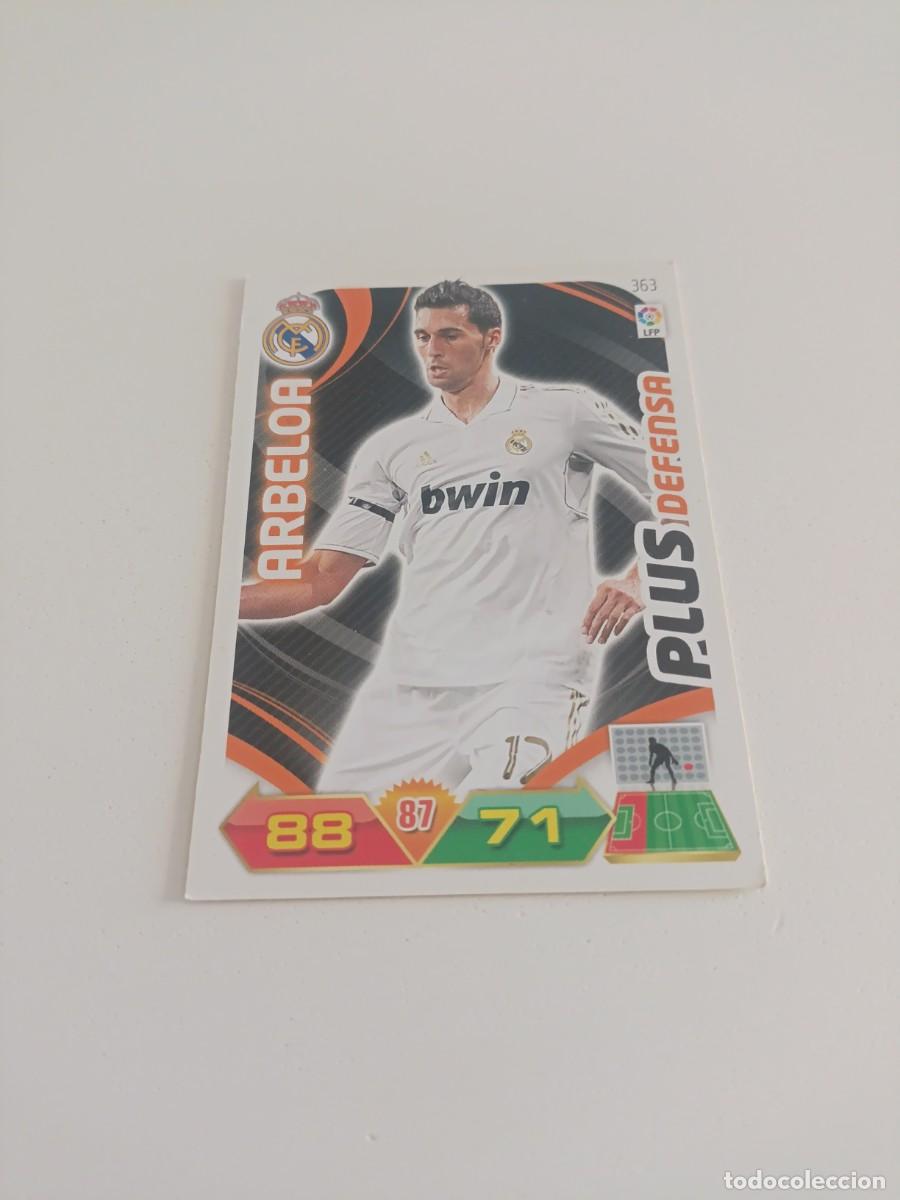 Cromos de f&uacute;tbol: Adrenalyn 11/12 Arbeloa Real Madrid Plus defensa