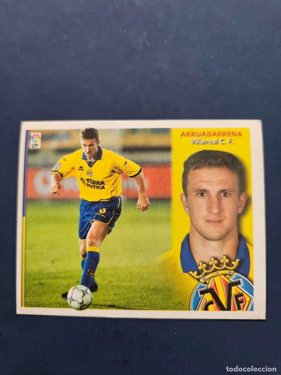 Cromos de f&uacute;tbol: ARRUABARRENA VILLARREAL LIGA ESTE 02 03 2002 2003 SIN PEGAR NUNCA PEGADO