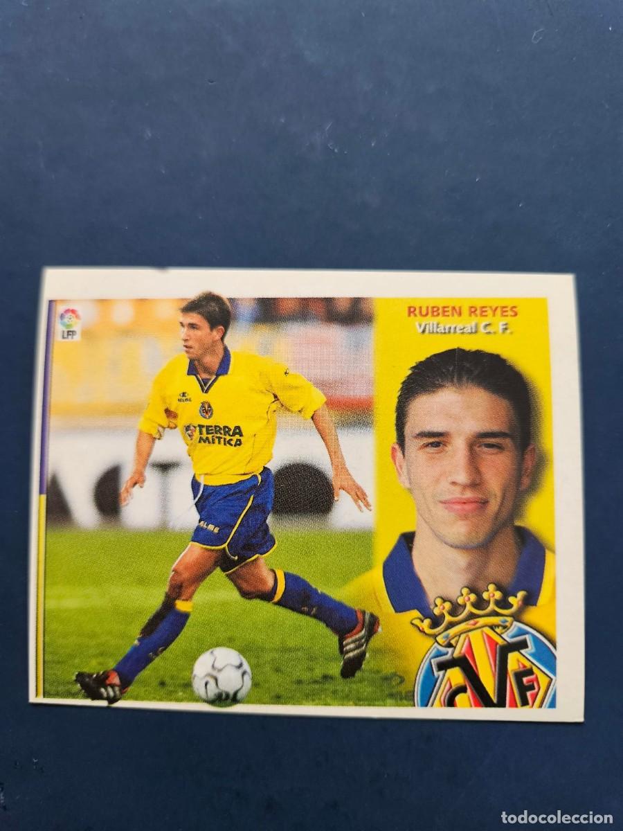 Figurine di Calcio: RUBEN REYES VILLARREAL LIGA ESTE 02 03 2002 2003 SIN PEGAR NUNCA PEGADO