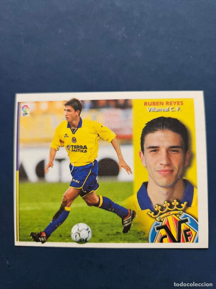 Figurine di Calcio: RUBEN REYES VILLARREAL LIGA ESTE 02 03 2002 2003 SIN PEGAR NUNCA PEGADO