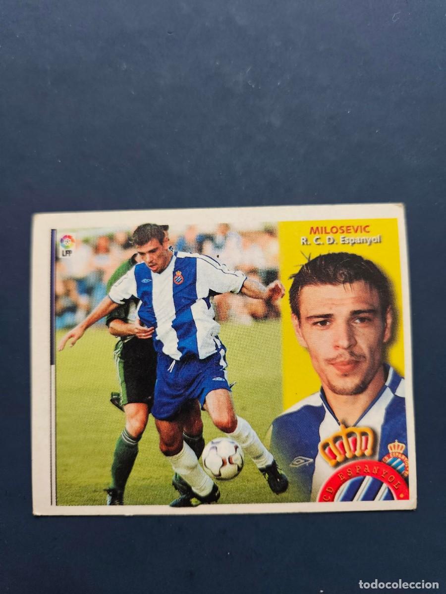Cromos de f&uacute;tbol: FICHAJE 20 MILOSEVIC ESPANYOL ESPA&Ntilde;OL LIGA ESTE 02 03 2002 2003 SIN PEGAR NUNCA PEGADO